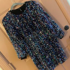Anthropologie Sequin Mini Dress✨